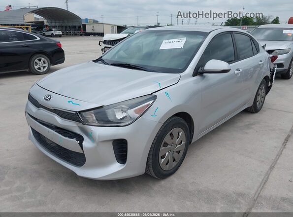 3KPA24AB7KE184949 2019 KIA RIO Silver 