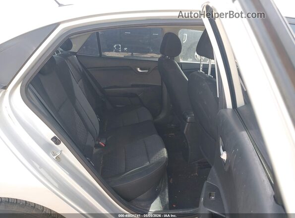 3KPA24AD0LE284393 2020 KIA RIO Silver VIN sticker view
