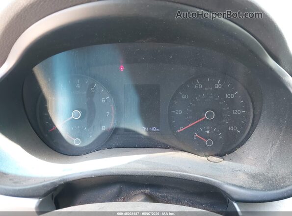 3KPA24AD0LE289450 2020 KIA RIO Белый Вид задних сидений