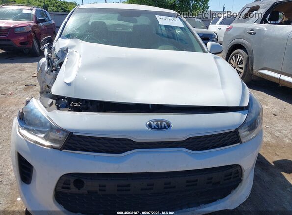 3KPA24AD0LE289450 2020 KIA RIO Белый Вид задней части салона