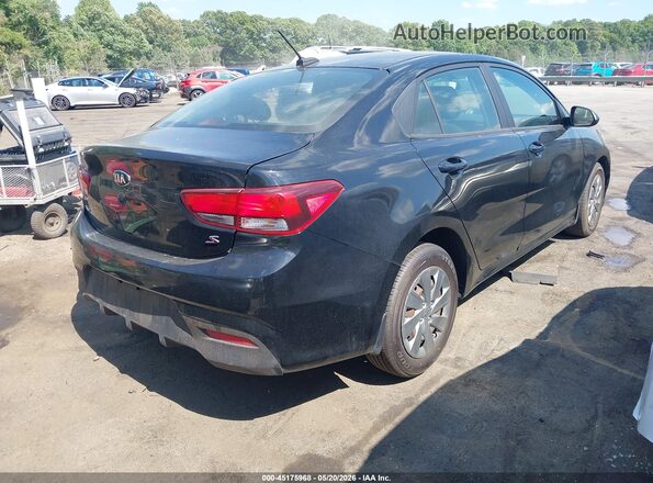 3KPA24AD0LE322026 2020 KIA RIO Black Trasero derecho