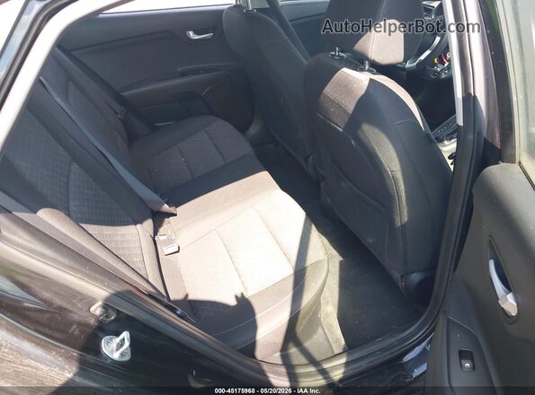 3KPA24AD0LE322026 2020 KIA RIO Black Vista de la etiqueta del VIN