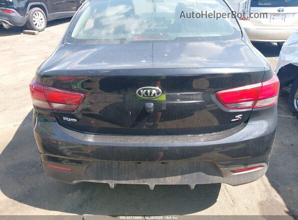 3KPA24AD0LE322026 2020 KIA RIO Black 