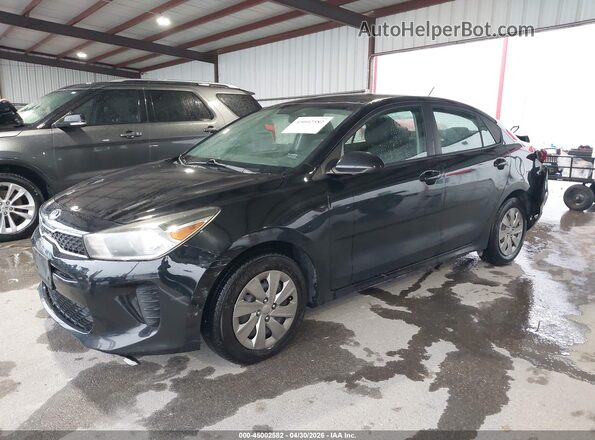 3KPA24AD0LE355303 2020 KIA RIO Black Vista tres cuartos delantera izquierda