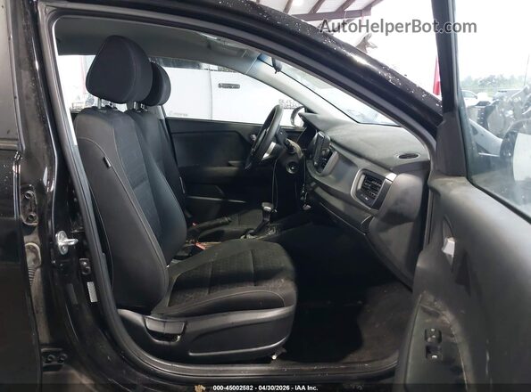 3KPA24AD0LE355303 2020 KIA RIO Black Vista interior delantera