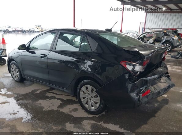 3KPA24AD0LE355303 2020 KIA RIO Black Trasero izquierdo