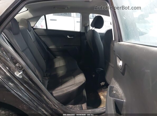 3KPA24AD0LE355303 2020 KIA RIO Black Vista de la etiqueta del VIN