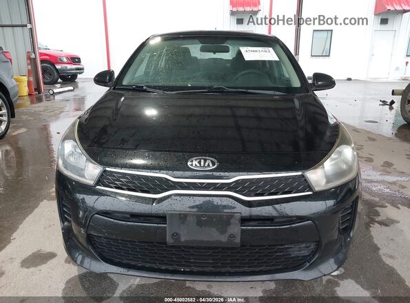 3KPA24AD0LE355303 2020 KIA RIO Black Vista del cuadro de instrumentos
