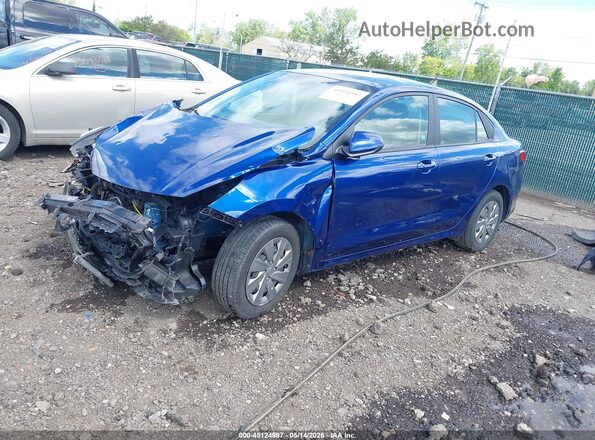 3KPA24AD0LE359416 2020 KIA RIO Blue 