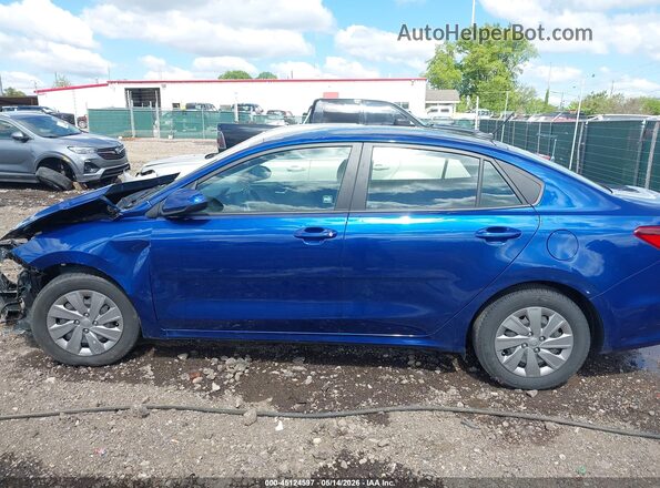 3KPA24AD0LE359416 2020 KIA RIO Blue 