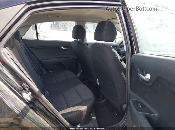 3KPA24AD0PE554454 2023 KIA RIO Black Vista de la etiqueta del VIN