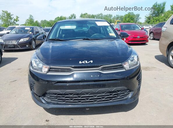 3KPA24AD0PE554454 2023 KIA RIO Black Vista del cuadro de instrumentos