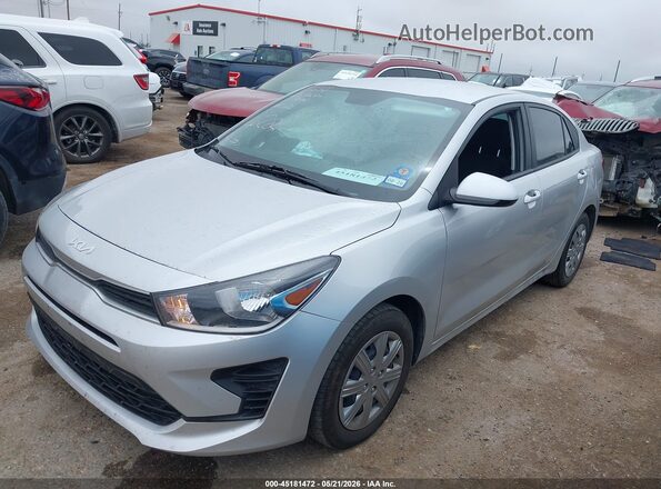 3KPA24AD0PE604284 2023 KIA RIO Silver Front left