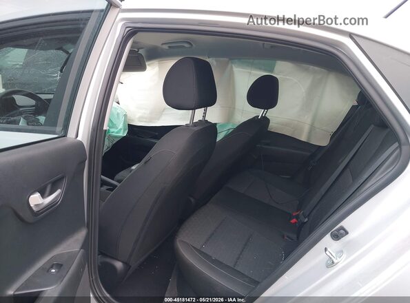 3KPA24AD0PE604284 2023 KIA RIO Silver VIN sticker view