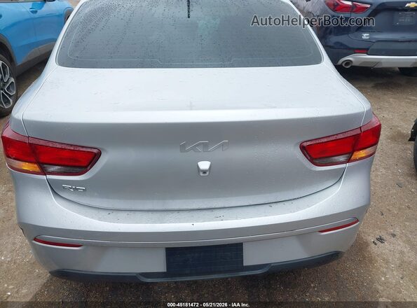3KPA24AD0PE604284 2023 KIA RIO Silver 