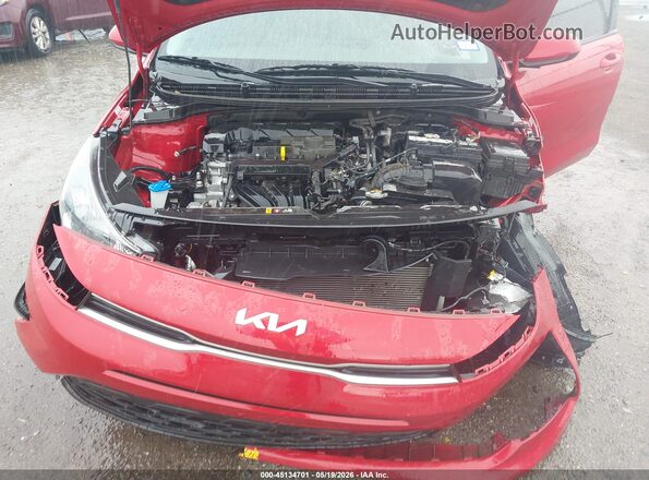 3KPA24AD0PE620145 2023 KIA RIO Red უკანა ხედი