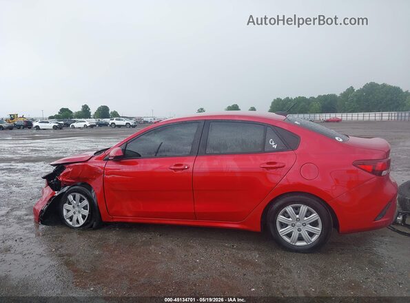 3KPA24AD0PE620145 2023 KIA RIO Red უკანა სალონის ხედი