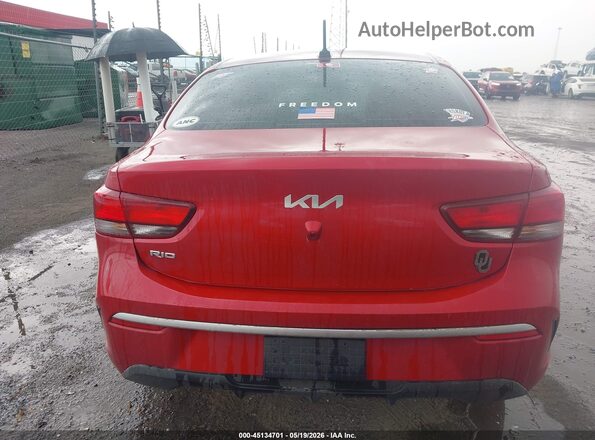 3KPA24AD0PE620145 2023 KIA RIO Red 