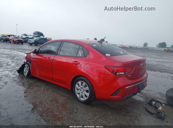 3KPA24AD0PE620145 2023 KIA RIO Red უკანა მარცხენა