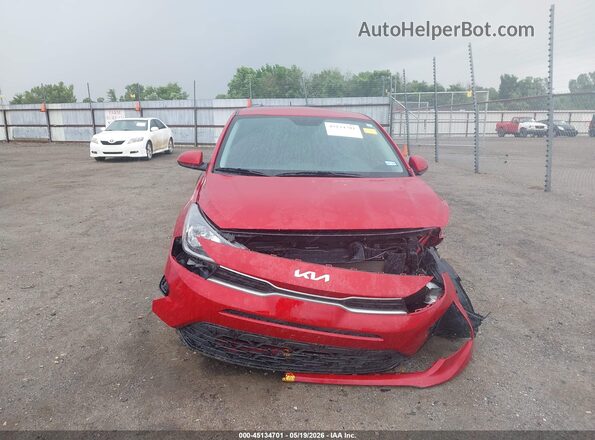 3KPA24AD0PE620145 2023 KIA RIO Red წინა პანელის ხედი