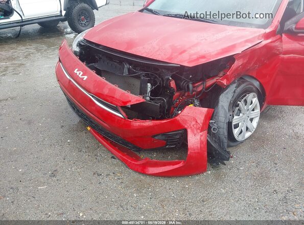 3KPA24AD0PE620145 2023 KIA RIO Red წინა ხედი