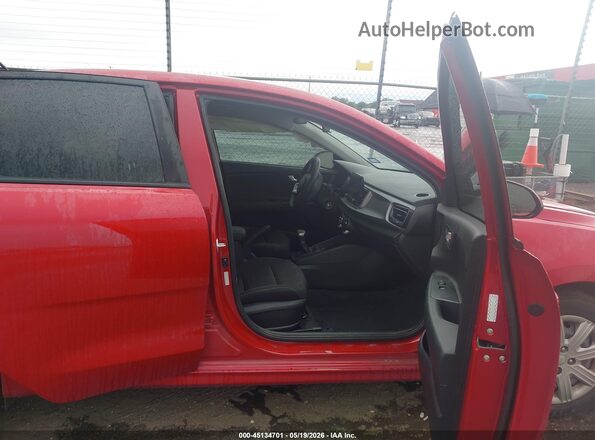 3KPA24AD0PE620145 2023 KIA RIO Red წინა სალონის ხედი