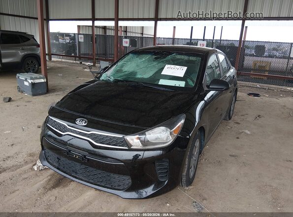 3KPA24AD1LE329793 2020 KIA RIO Black Передня ліва чверть