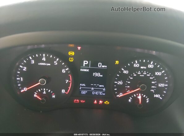 3KPA24AD1LE329793 2020 KIA RIO Black Вид задніх сидінь