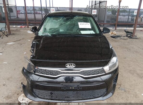 3KPA24AD1LE329793 2020 KIA RIO Black Вид щитка приладів