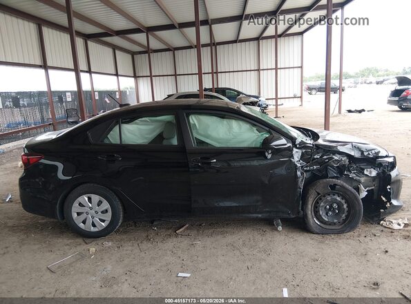 3KPA24AD1LE329793 2020 KIA RIO Black Вид задньої частини салону
