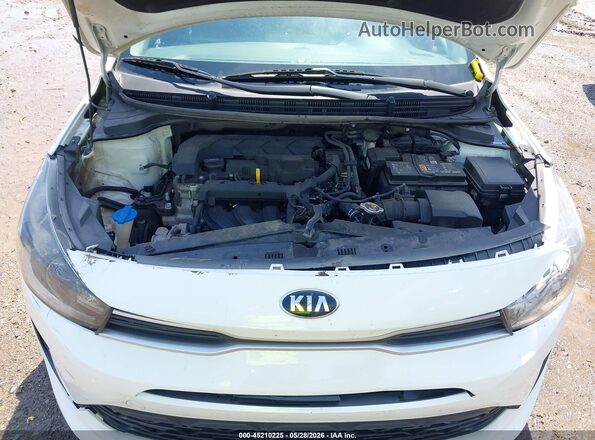 3KPA24AD1ME430334 2021 KIA RIO White უკანა ხედი
