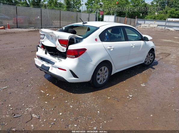 3KPA24AD1ME430334 2021 KIA RIO White უკანა მარჯვენა