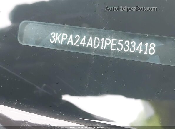 3KPA24AD1PE533418 2023 KIA RIO Blue 