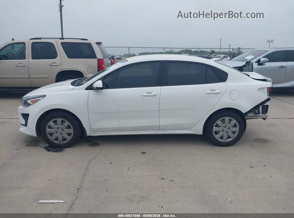 3KPA24AD1PE575975 2023 KIA RIO White სალონის 360-გრადუსიანი ხედი