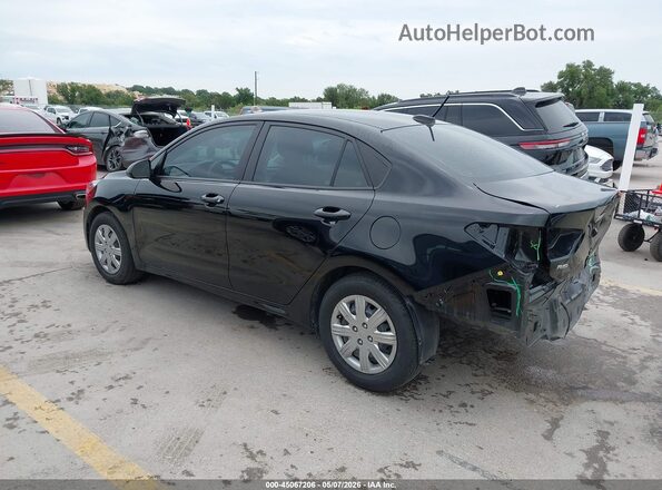 3KPA24AD1PE619859 2023 KIA RIO Black Rear left
