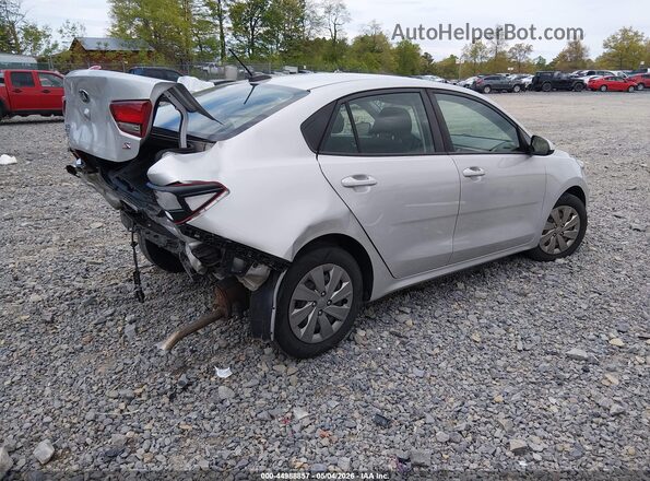 3KPA24AD2LE296111 2020 KIA RIO Silver Trasero derecho
