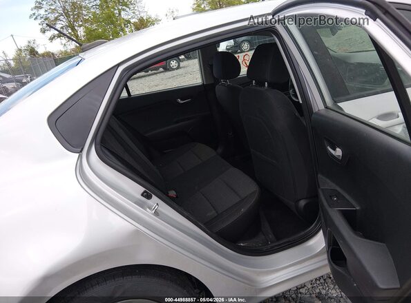 3KPA24AD2LE296111 2020 KIA RIO Silver Vista de la etiqueta del VIN