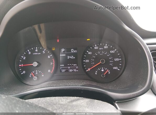 3KPA24AD2LE296111 2020 KIA RIO Silver Vista de los asientos traseros