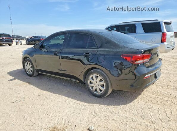 3KPA24AD2ME395741 2021 KIA RIO Black უკანა მარცხენა