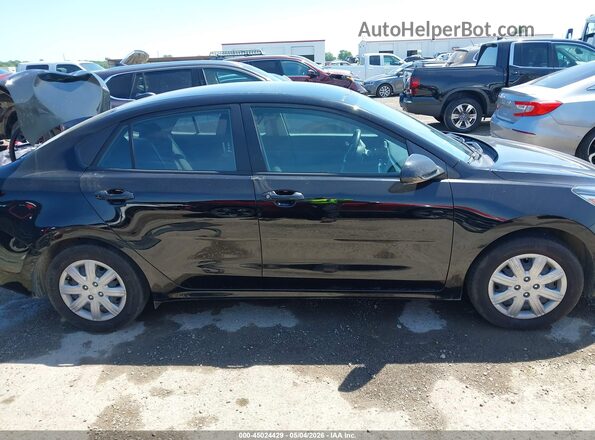 3KPA24AD2ME416555 2021 KIA RIO Black Rear interior view
