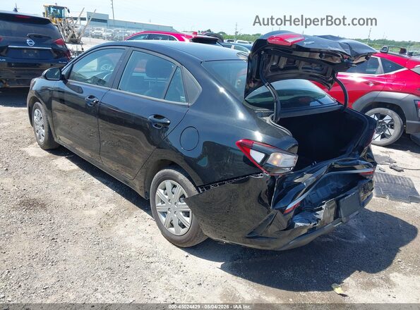 3KPA24AD2ME416555 2021 KIA RIO Black Rear left