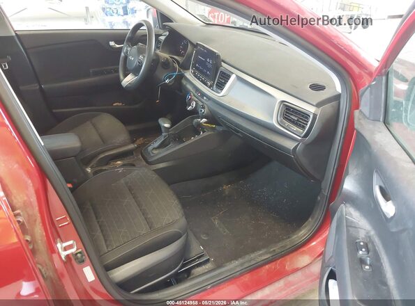 3KPA24AD2NE443062 2022 KIA RIO Red Вид салону спереду