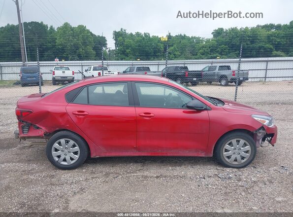 3KPA24AD2NE443062 2022 KIA RIO Red Панорамний вид салону 360°