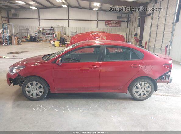 3KPA24AD2NE443062 2022 KIA RIO Red 