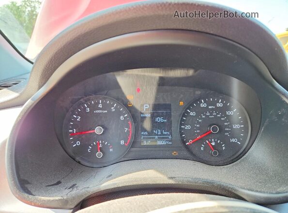 3KPA24AD2PE620356 2023 KIA RIO Red 