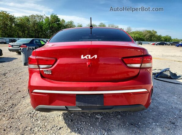 3KPA24AD2PE620356 2023 KIA RIO Red 