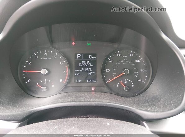 3KPA24AD2PE629347 2023 KIA RIO Black Vista de los asientos traseros