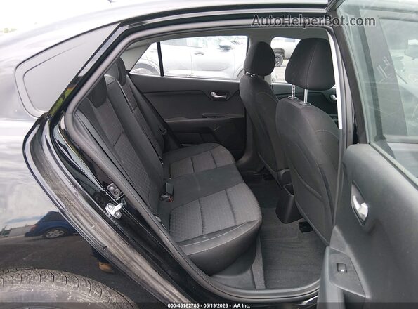 3KPA24AD2PE629347 2023 KIA RIO Black Vista de la etiqueta del VIN