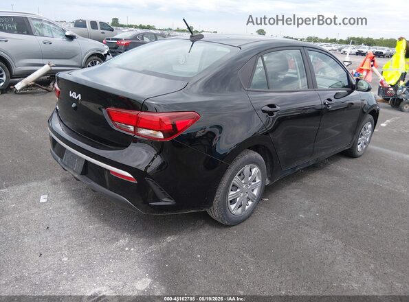 3KPA24AD2PE629347 2023 KIA RIO Black Trasero derecho