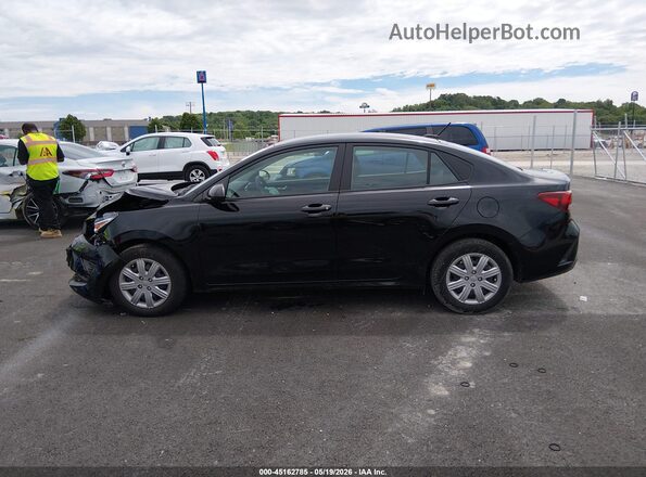 3KPA24AD2PE629347 2023 KIA RIO Black Vista interior de 360 grados